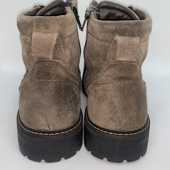 Ara Boot Beige Beige 41EU Suede Gore-Tex Waterproof Distressed Business Casual main image 7